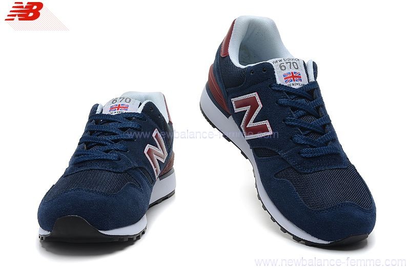 new balance bleu n rouge