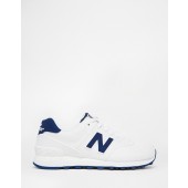 new balance blanc et bleu marine