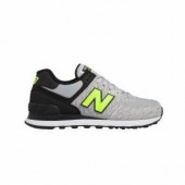 new balance femme grise et jaune fluo