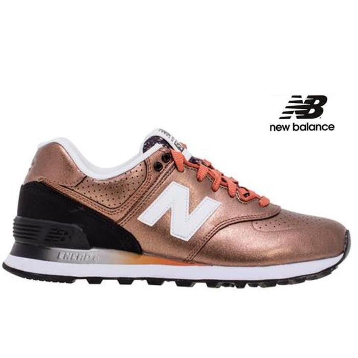 new balance 574 cuir