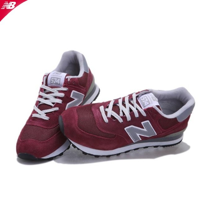 new balance bordeaux et blanche