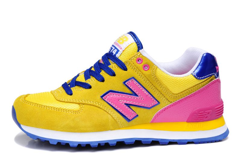 new balance ml574 femme jaune