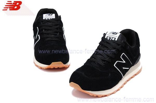 new balance ml574 femme brun