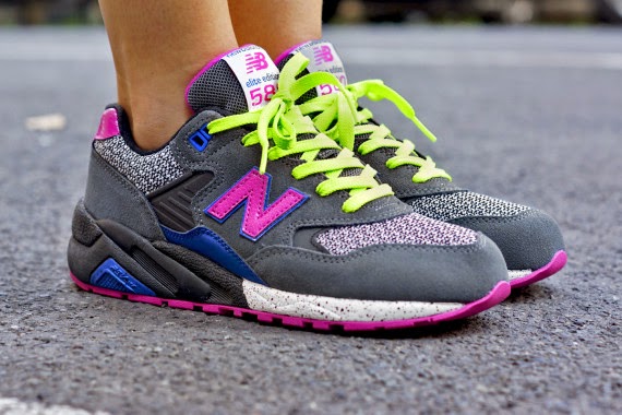 new balance 580 grise femme