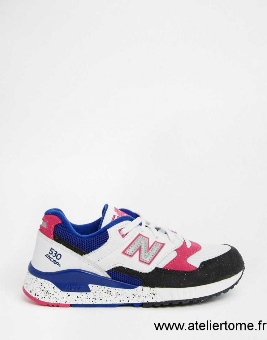 new balance femme rose bleu